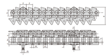 Conveyor Chains for Metal Decorating System
