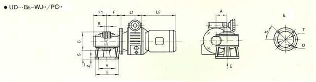 UD Series Planet Cone-disk Stepless Speed Variator图纸4