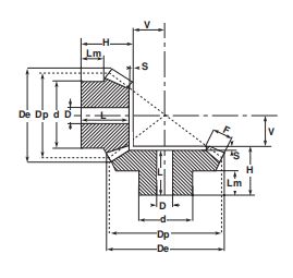 Straight Bevel Gear图纸1