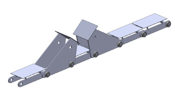 Conveyor Chains for Steel Mill