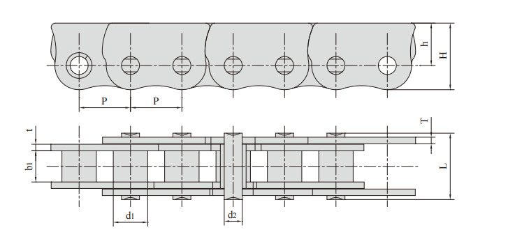 1 Anti-backbend chains for pushing window产品图纸