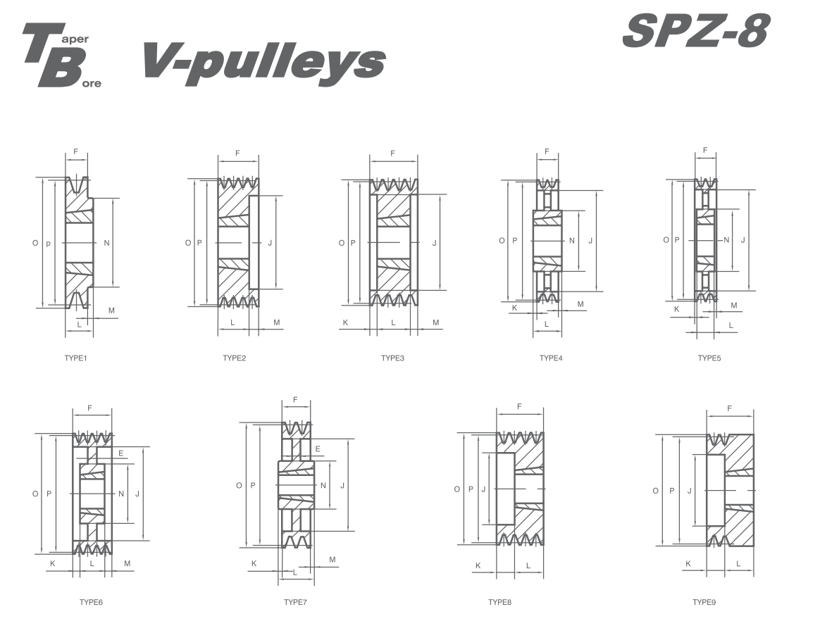 SPZ-8 BTL产品图纸