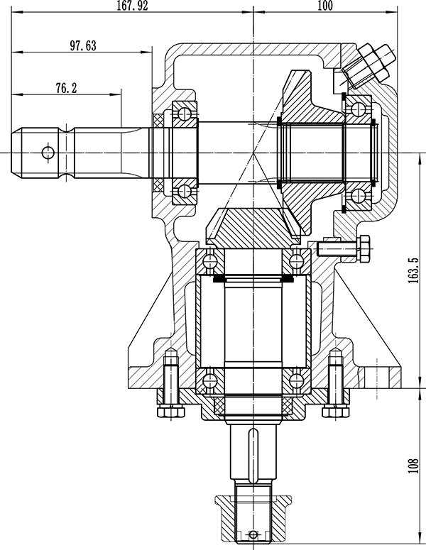 SH-911377 Mower产品图纸