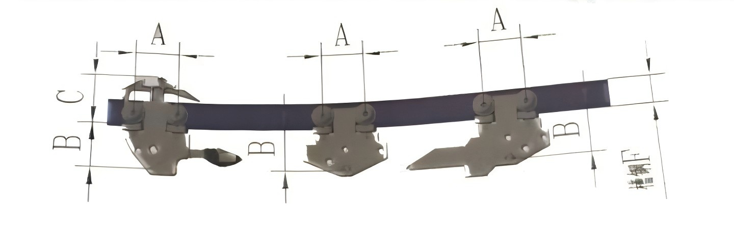 Power And Free Conveyor Chains