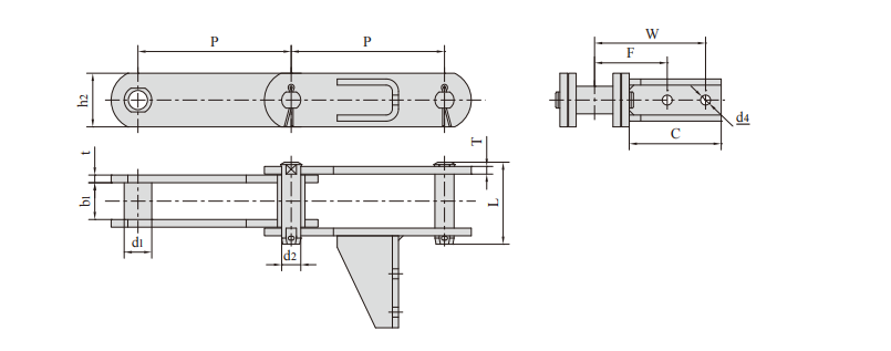6 Scraper conveyor chains