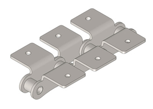 A Series Straight Chain Plate Roller Chain