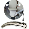 Curved Hobbed Spur Pinion Stairlifter Gear Rack 