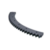 Curved Hobbed Spur Pinion Stairlifter Gear Rack 